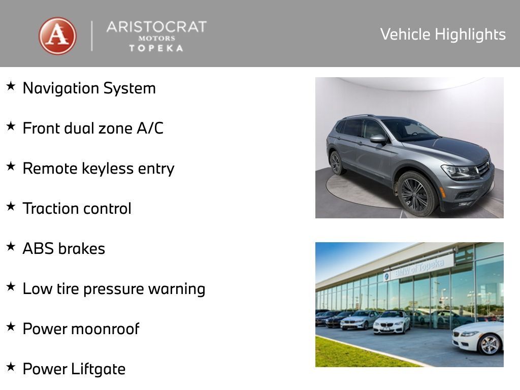 2019 Volkswagen Tiguan 2.0T SEL