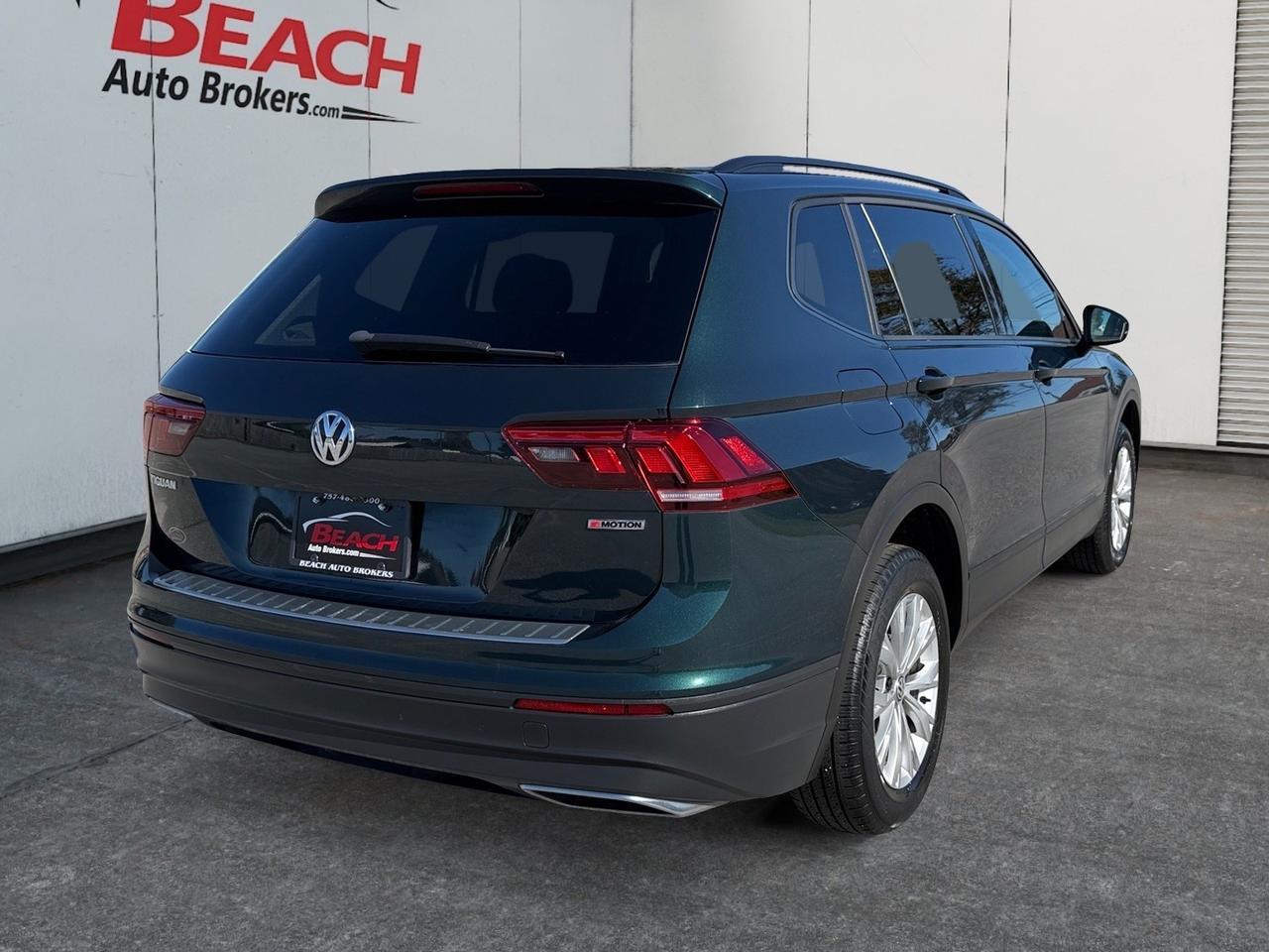 2019 Volkswagen Tiguan S AWD, APPLE CARPLAY/ANDROID AUTO, ALL WEATHER FLOOR MATS, POWER MIRRORS, BLIND SPOT ALERT, REMOTE KEYLESS ENTRY, BACKUP CAMERA, COME AND TEST DRIVE THIS VOLKSWAGEN TIGUAN TODAY! Norfolk VA 2019 Volkswagen Tiguan S AWD, APPLE CARPLAY/ANDROID AUTO, ALL WEATHER FLOOR MATS, POWER MIRRORS, BLIND SPOT ALERT, REMOTE KEYLESS ENTRY, BACKUP CAMERA, COME AND TEST DRIVE THIS VOLKSWAGEN TIGUAN TODAY! Norfolk VA
