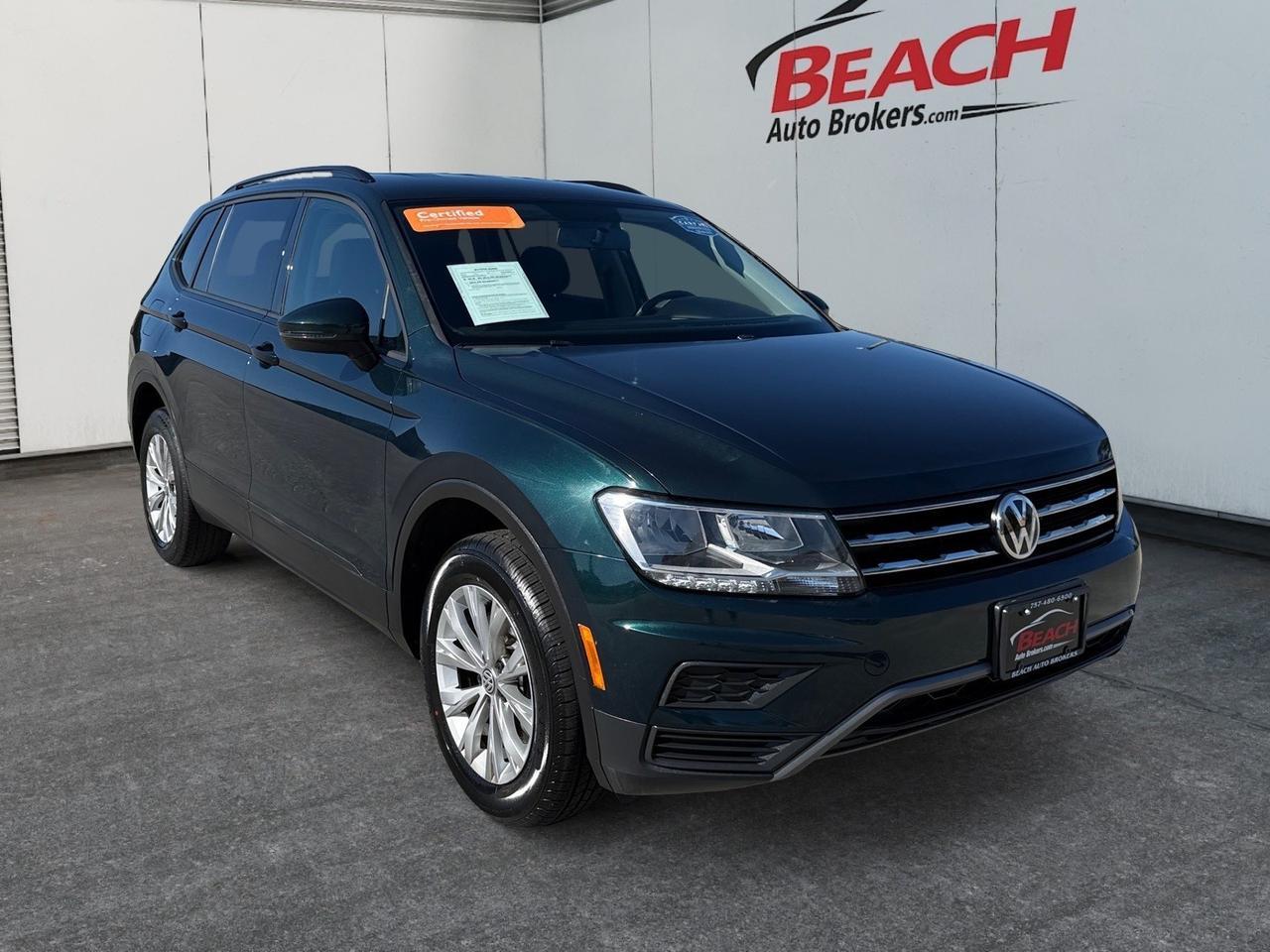 2019 Volkswagen Tiguan S AWD, APPLE CARPLAY/ANDROID AUTO, ALL WEATHER FLOOR MATS, POWER MIRRORS, BLIND SPOT ALERT, REMOTE KEYLESS ENTRY, BACKUP CAMERA, COME AND TEST DRIVE THIS VOLKSWAGEN TIGUAN TODAY! Norfolk VA 2019 Volkswagen Tiguan S AWD, APPLE CARPLAY/ANDROID AUTO, ALL WEATHER FLOOR MATS, POWER MIRRORS, BLIND SPOT ALERT, REMOTE KEYLESS ENTRY, BACKUP CAMERA, COME AND TEST DRIVE THIS VOLKSWAGEN TIGUAN TODAY! Norfolk VA