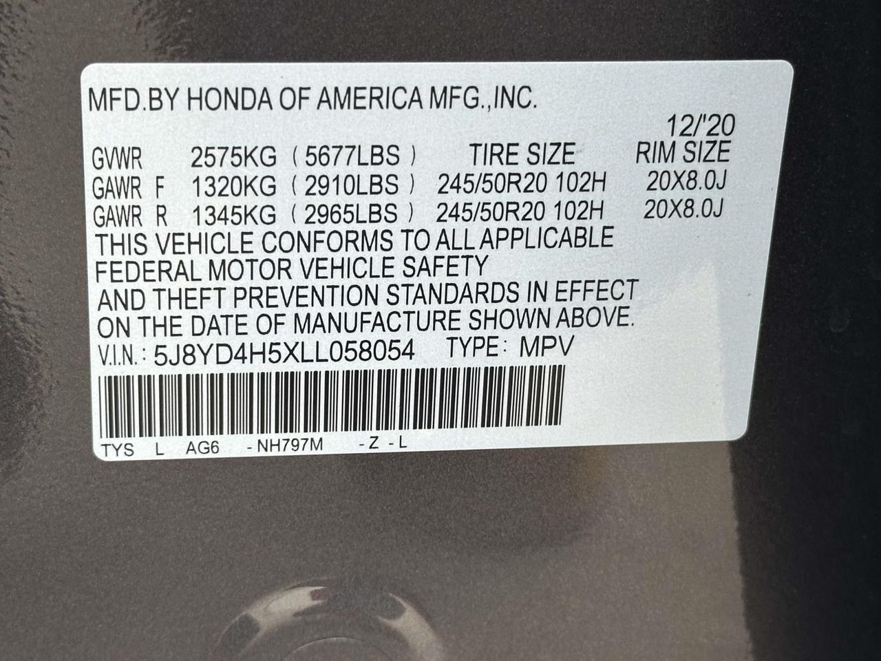 2020 Acura MDX Technology SH-AWD Woodbridge VA