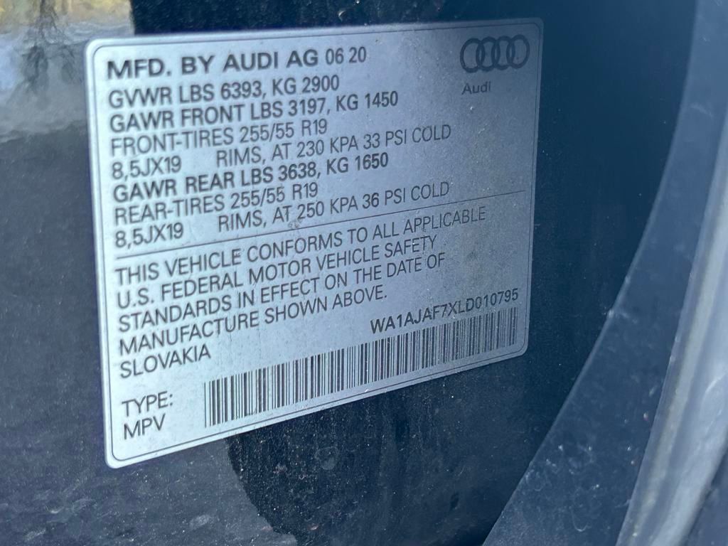 2020 Audi Q7 45 Premium Lakeland FL