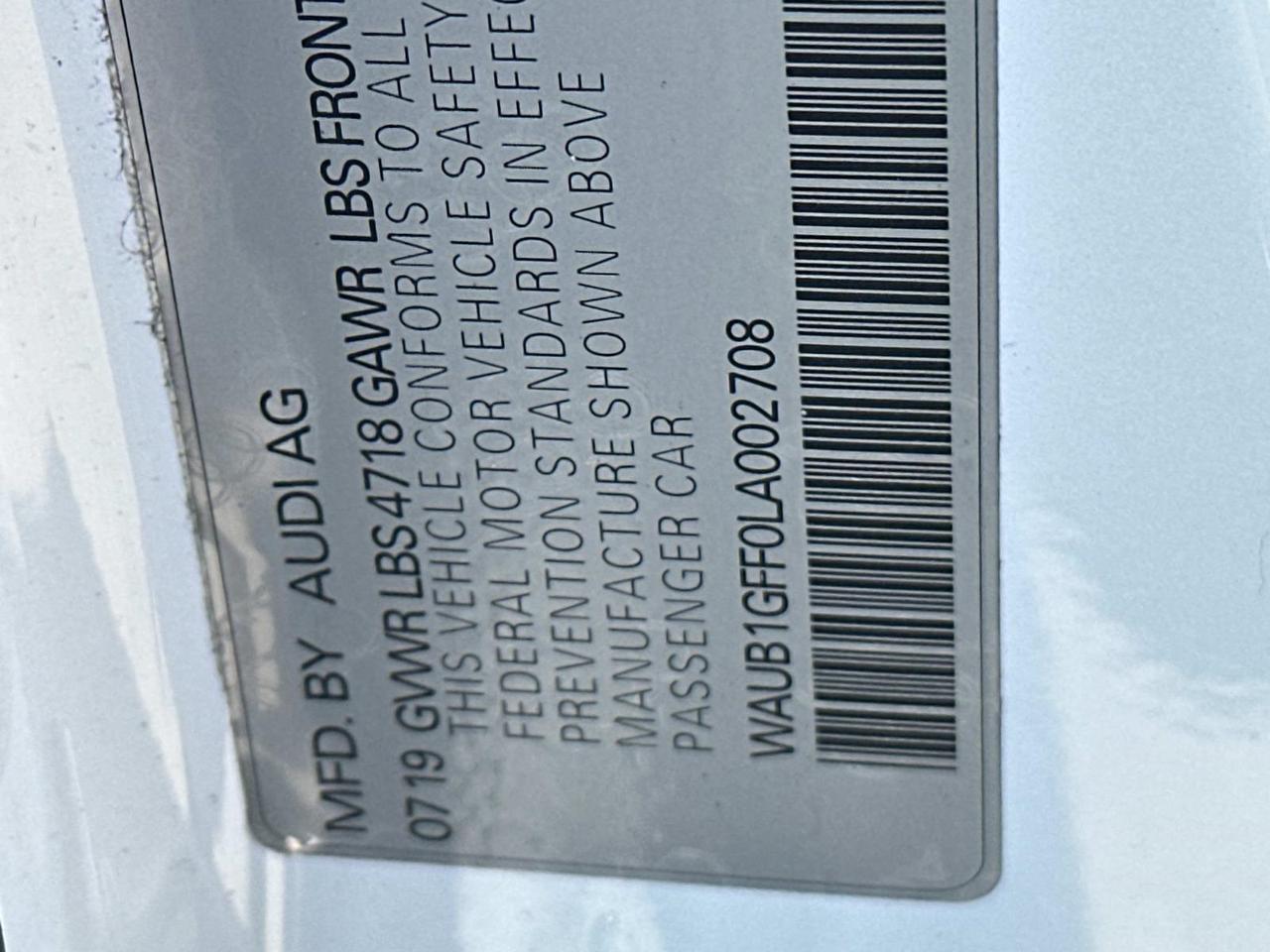 2020 Audi S3 2.0T Premium S Line quattro Woodbridge VA