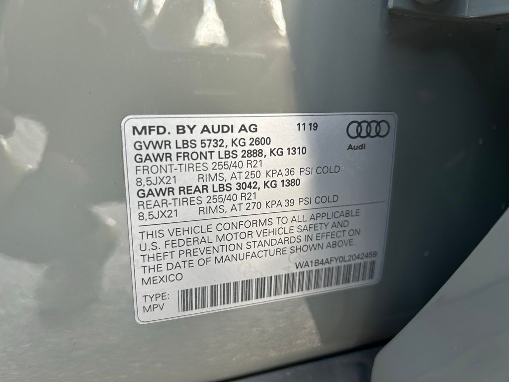2020 Audi SQ5 3.0T Premium Plus Lakeland FL