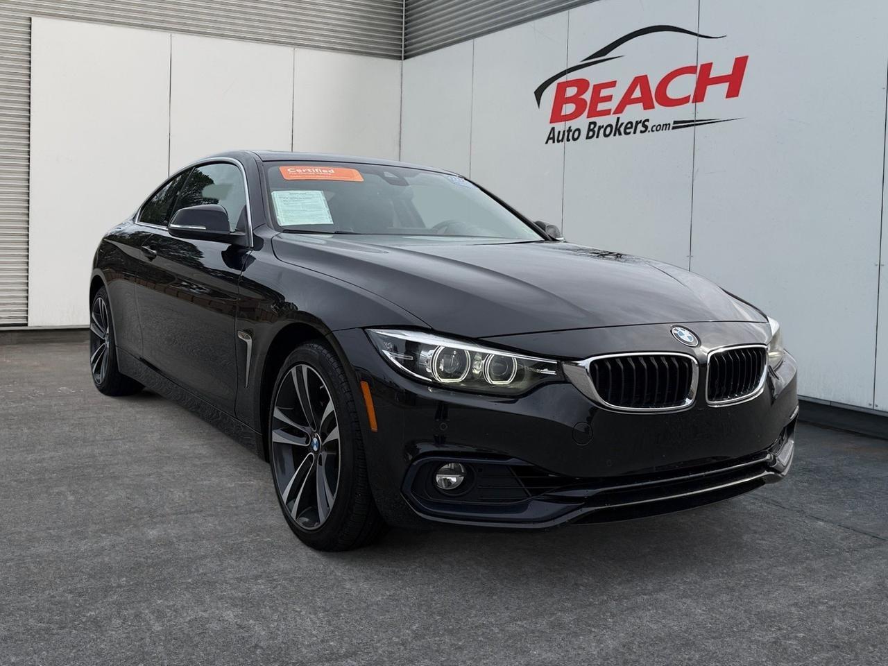 2020 BMW 4 Series 430i xDrive, SUNROOF, HEATED SEATS, HEATED STEERING WHEEL, POWER MIRRORS, BACKUP CAMERA, REMOTE KEYLESS ENTRY, BLUETOOTH, NAVIGATION, LET THE SUN IN AND THE POWER OUT IN THIS SPORTY BMW COUPE! Norfolk VA 2020 BMW 4 Series 430i xDrive, SUNROOF, HEATED SEATS, HEATED STEERING WHEEL, POWER MIRRORS, BACKUP CAMERA, REMOTE KEYLESS ENTRY, BLUETOOTH, NAVIGATION, LET THE SUN IN AND THE POWER OUT IN THIS SPORTY BMW COUPE! Norfolk VA
