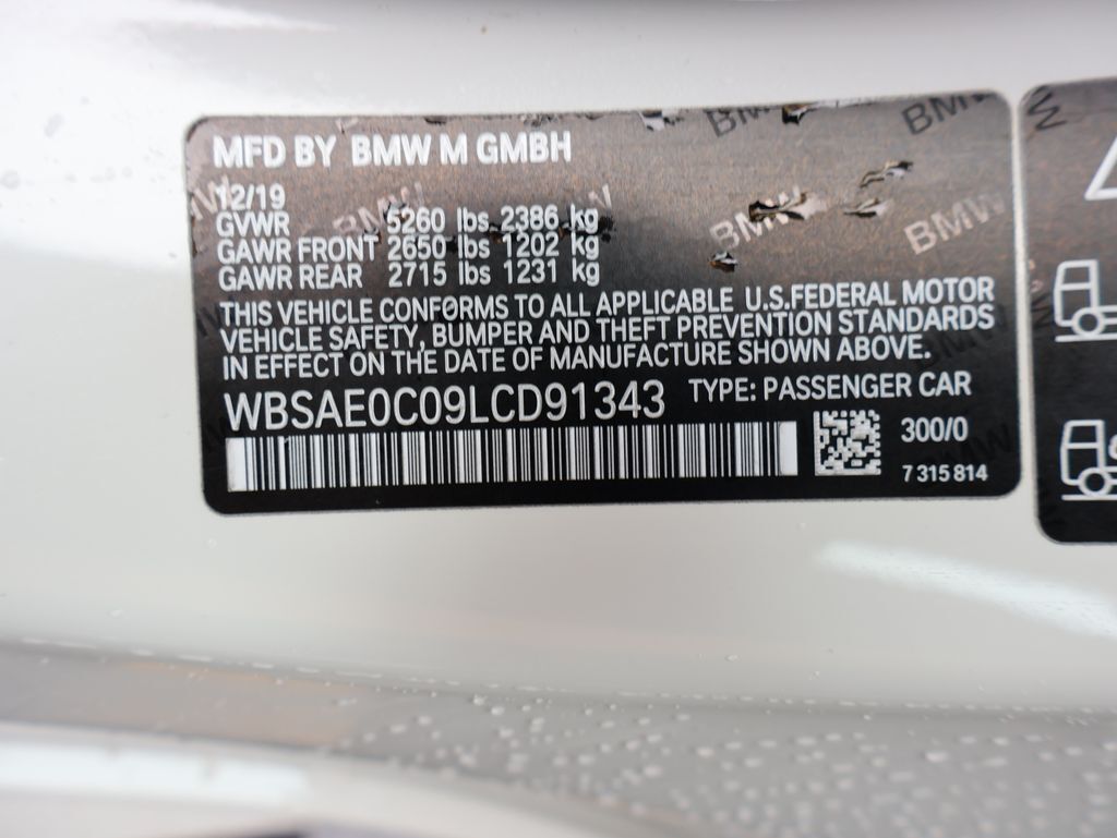 2020 BMW M8 Base San Clemente CA