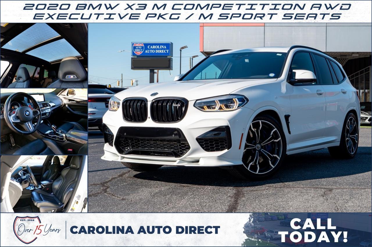 2020 BMW X3 M Competition / AWD / Executive PKG / M Sport Seats! 2020 BMW X3 M Competition / AWD / Executive PKG / M Sport Seats!