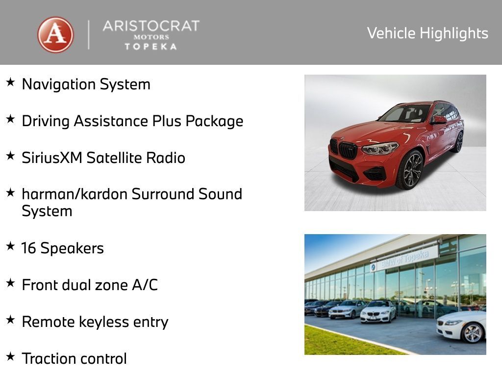 2020 BMW X3 M Competition