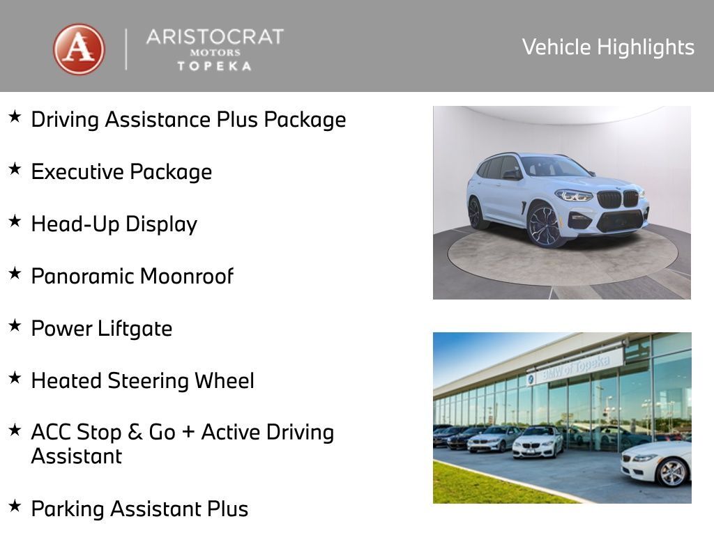 2020 BMW X3 M Competition