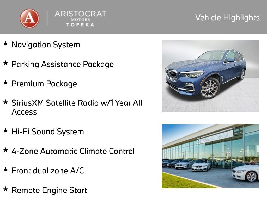 2020 BMW X5 xDrive40i