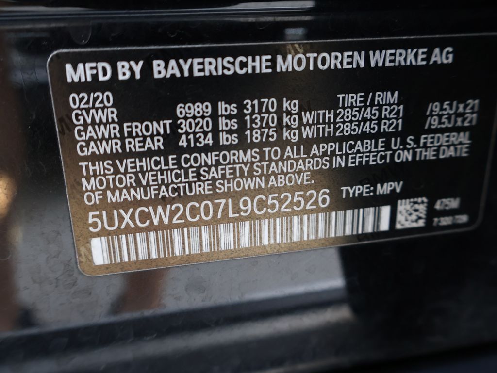 2020 BMW X7 xDrive40i