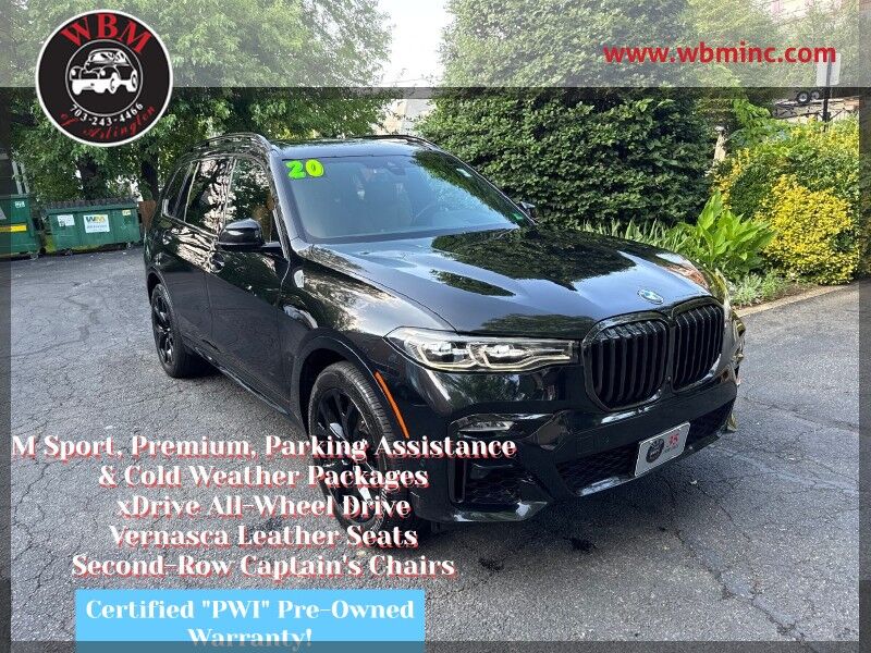 2020 BMW X7 xDrive40i Sports Activity Vehicle w/ M Sport Package 2020 BMW X7 xDrive40i Sports Activity Vehicle w/ M Sport Package