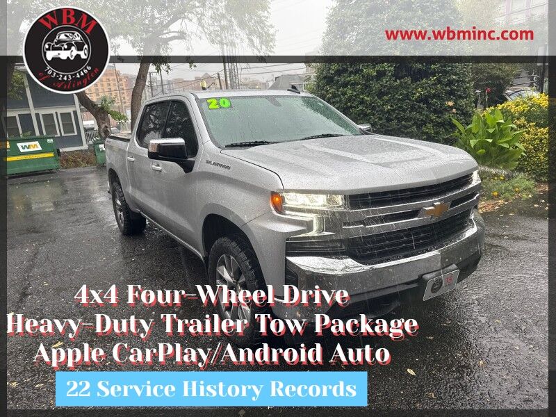 2020 Chevrolet Silverado 1500 4x4 Crew Cab LT w/ Preferred Equipment Group 1LT Arlington VA 2020 Chevrolet Silverado 1500 4x4 Crew Cab LT w/ Preferred Equipment Group 1LT Arlington VA