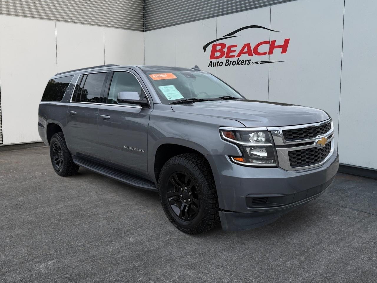 2020 Chevrolet Suburban LT, SUNROOF, APPLE CARPLAY/ANDROID AUTO, UNIVERSAL GARAGE DOOR OPENER, RUNNING BOARDS, TOW PACKAGE, BOSE SOUND SYSTEM, HEATED SEATS, COME AND TEST DRIVE THIS SUBURBAN TODAY! Norfolk VA 2020 Chevrolet Suburban LT, SUNROOF, APPLE CARPLAY/ANDROID AUTO, UNIVERSAL GARAGE DOOR OPENER, RUNNING BOARDS, TOW PACKAGE, BOSE SOUND SYSTEM, HEATED SEATS, COME AND TEST DRIVE THIS SUBURBAN TODAY! Norfolk VA