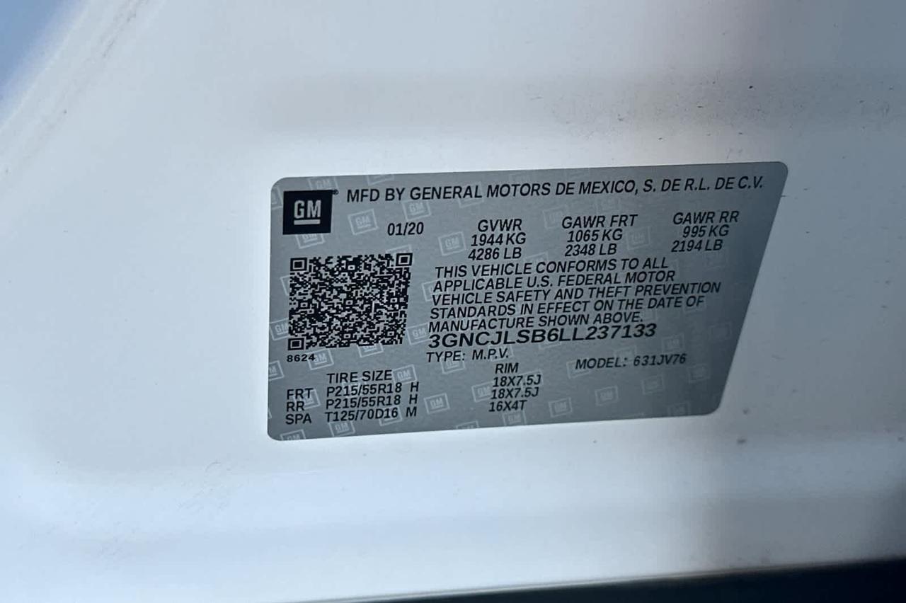 2020 Chevrolet Trax LT Roseville CA