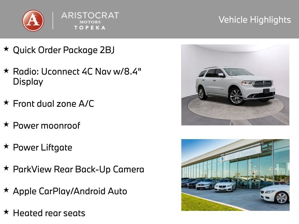 2020 Dodge Durango Citadel