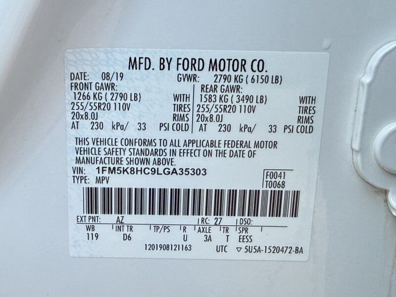 2020 Ford Explorer Platinum 4WD Arlington VA