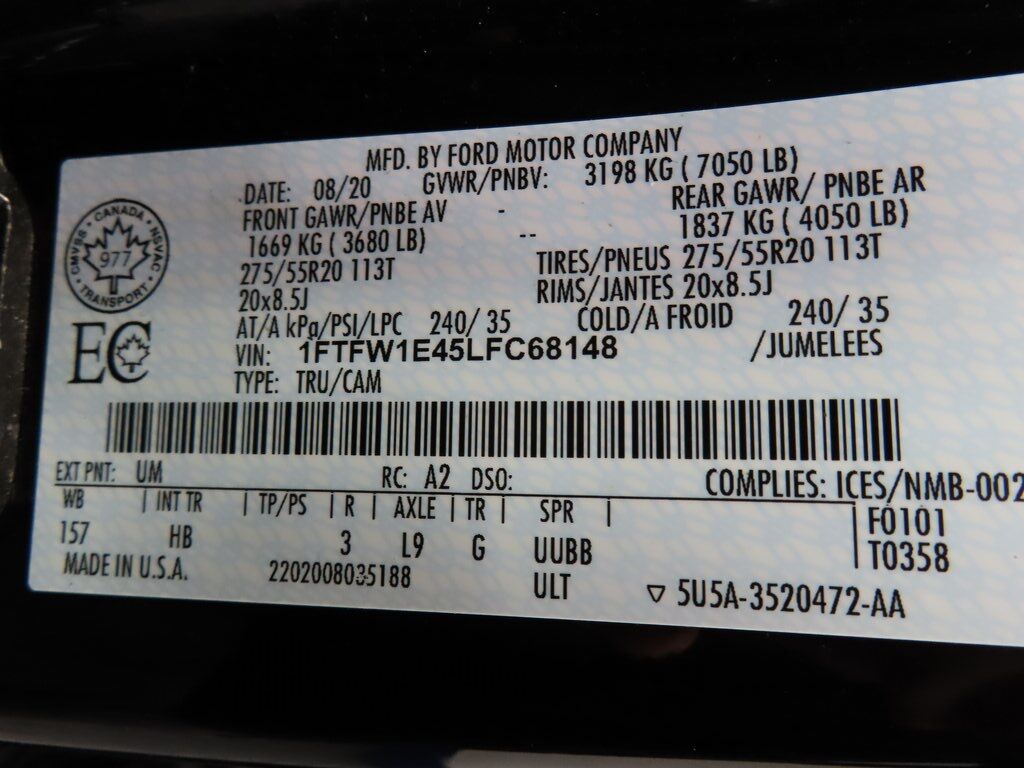 2020 Ford F-150 4x4 SuperCrew Lariat Fond du Lac WI 2020 Ford F-150 4x4 SuperCrew Lariat Fond du Lac WI