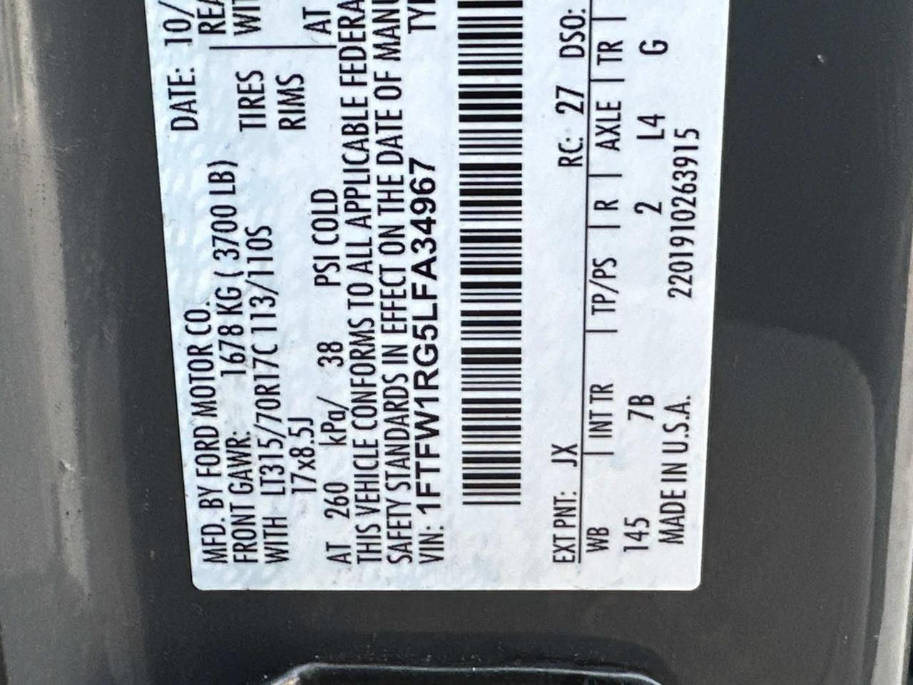 2020 Ford F-150 Raptor Woodbridge VA