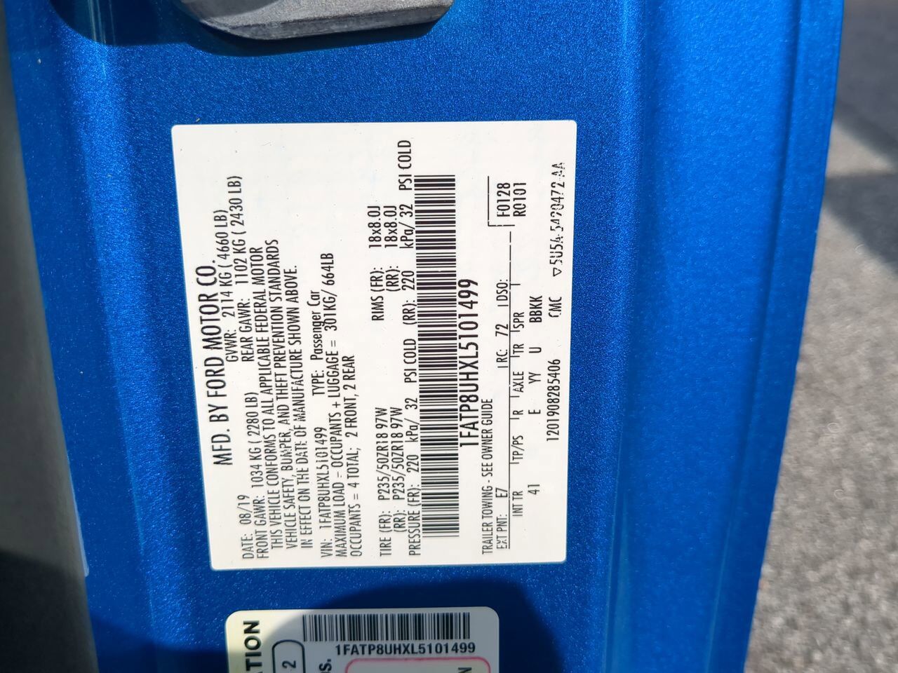 2020 Ford Mustang EcoBoost Premium Appleton WI