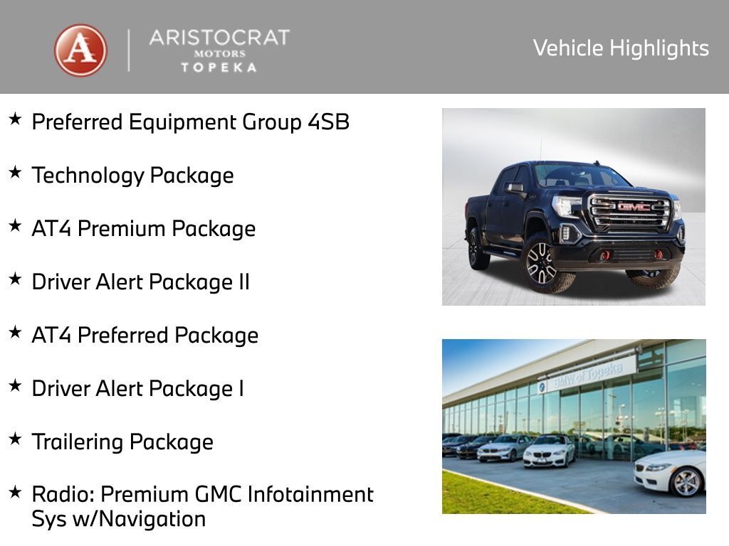 2020 GMC Sierra 1500 AT4