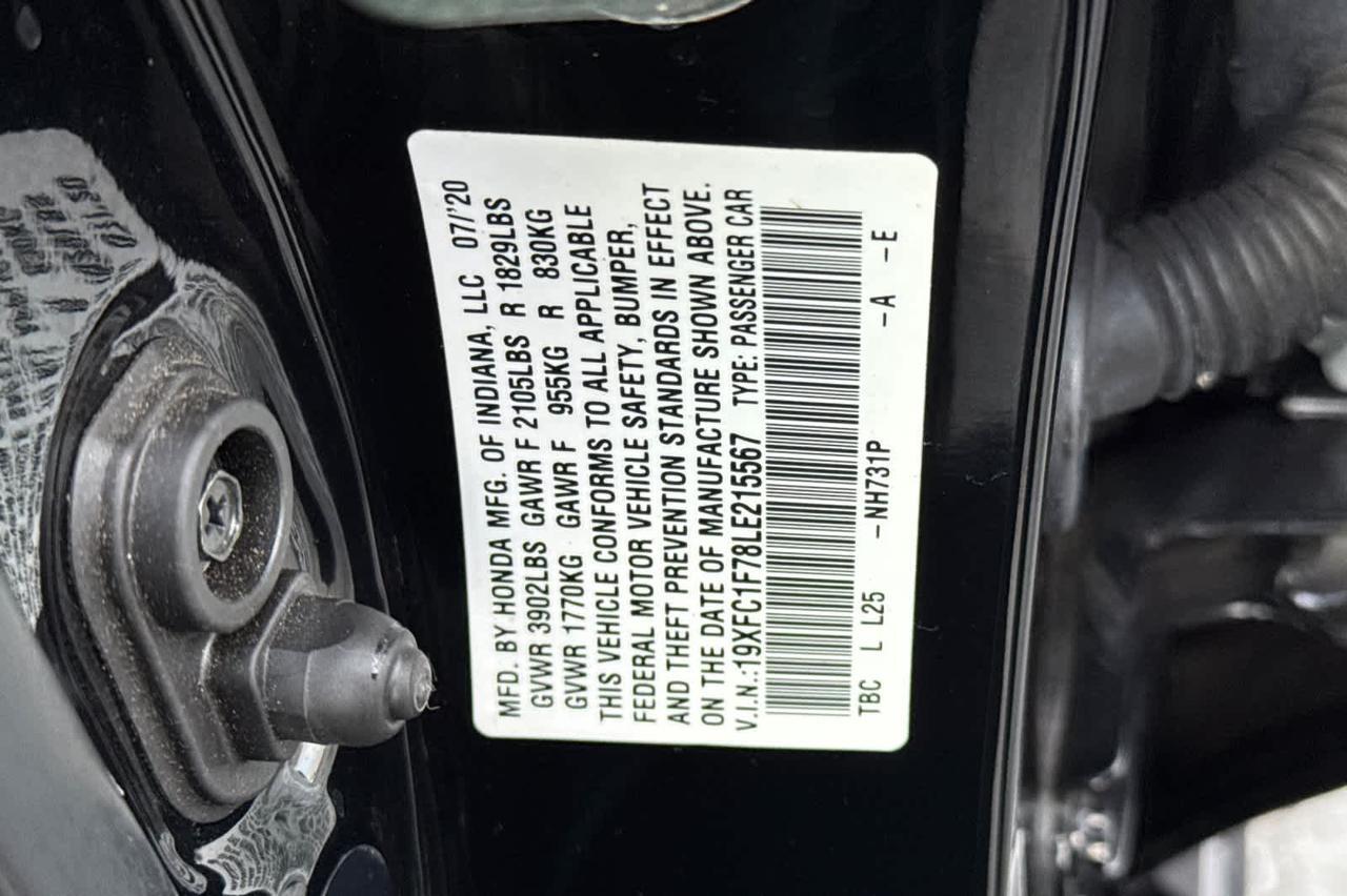 2020 Honda Civic EX-L Roseville CA