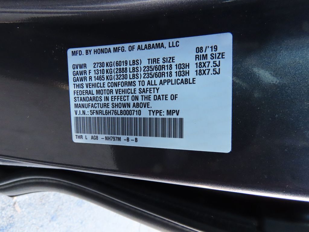 2020 Honda Odyssey EX-L