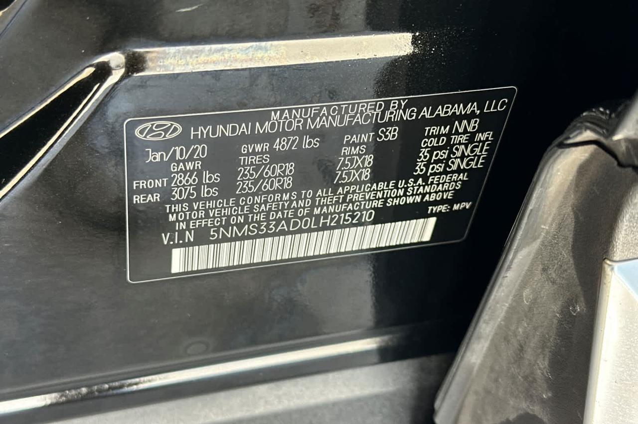 2020 Hyundai Santa Fe SEL Roseville CA