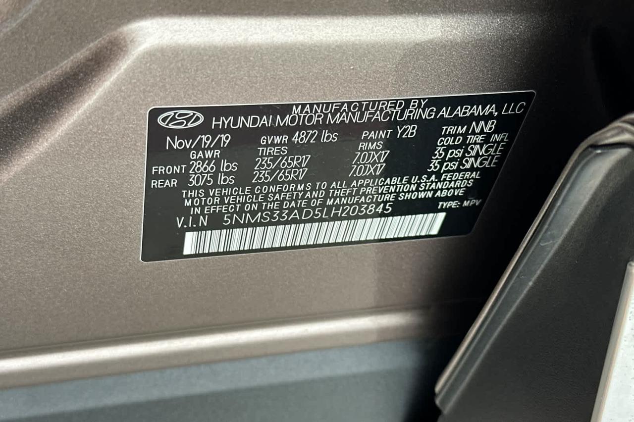 2020 Hyundai Santa Fe SEL w/SULEV Roseville CA