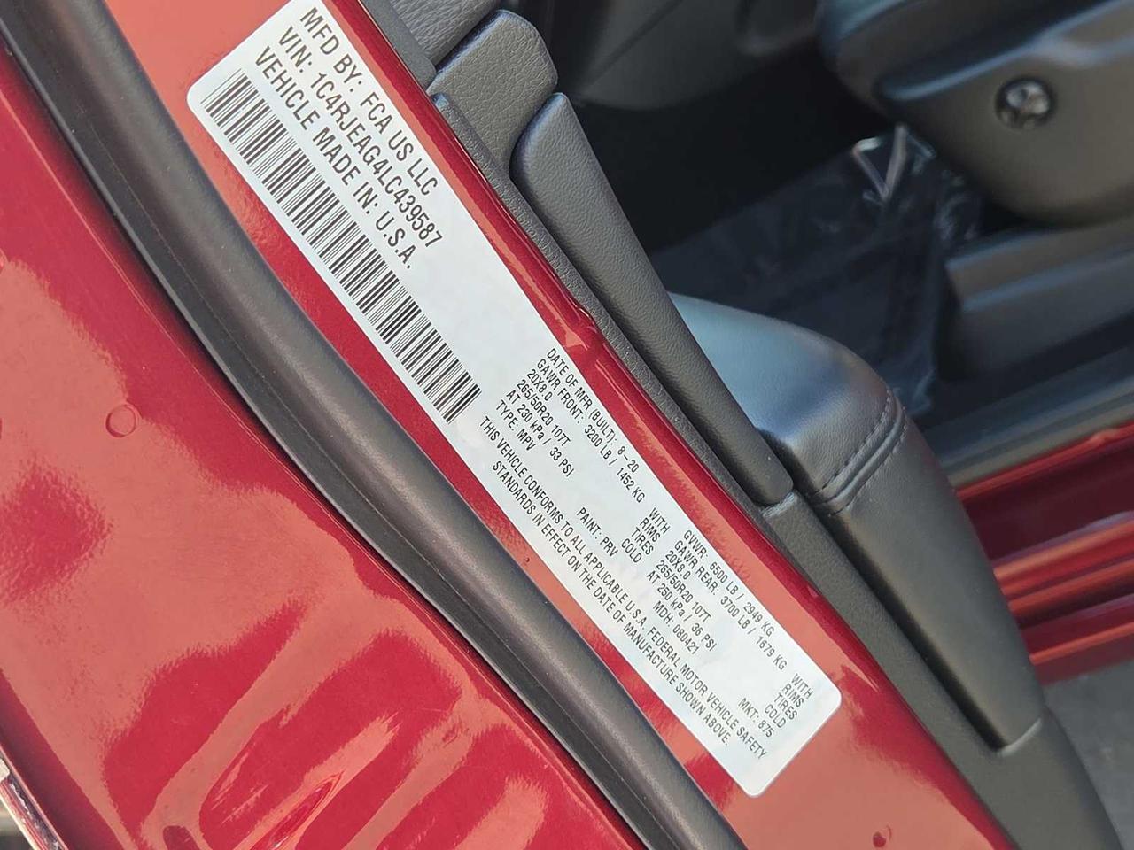 2020 Jeep Grand Cherokee Altitude Irving TX