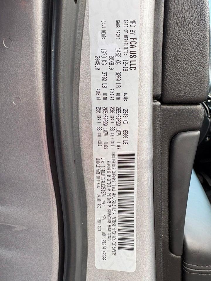 2020 Jeep Grand Cherokee High Altitude Lakeland FL