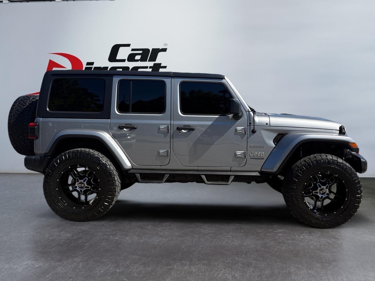 2020 Jeep Wrangler Unlimited Sahara, LIFTED, TUBULAR SIDE STEPS, FENDER FLARES, HARD TOP, APPLE CARPLAY/ANDROID AUTO, BACKUP CAMERA WITH PARKING SENSORS, REMOTE START, LOW MILES, CLEAN CARFAX, WRANGLE YOUR DRIVE! Virginia Beach VA 2020 Jeep Wrangler Unlimited Sahara, LIFTED, TUBULAR SIDE STEPS, FENDER FLARES, HARD TOP, APPLE CARPLAY/ANDROID AUTO, BACKUP CAMERA WITH PARKING SENSORS, REMOTE START, LOW MILES, CLEAN CARFAX, WRANGLE YOUR DRIVE! Virginia Beach VA