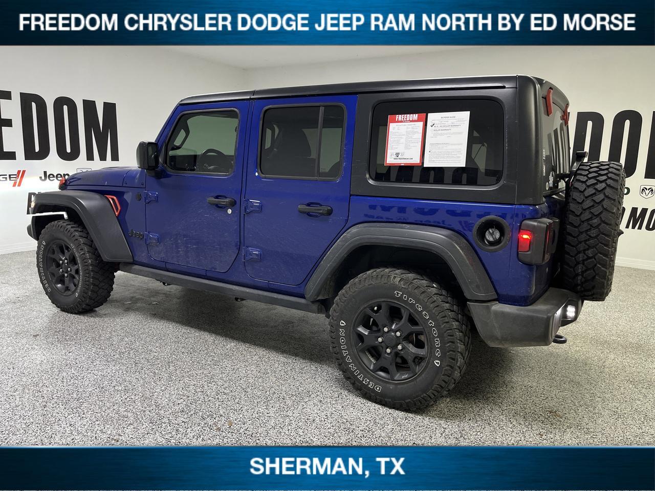 2020 Jeep Wrangler Unlimited Willys Sherman TX