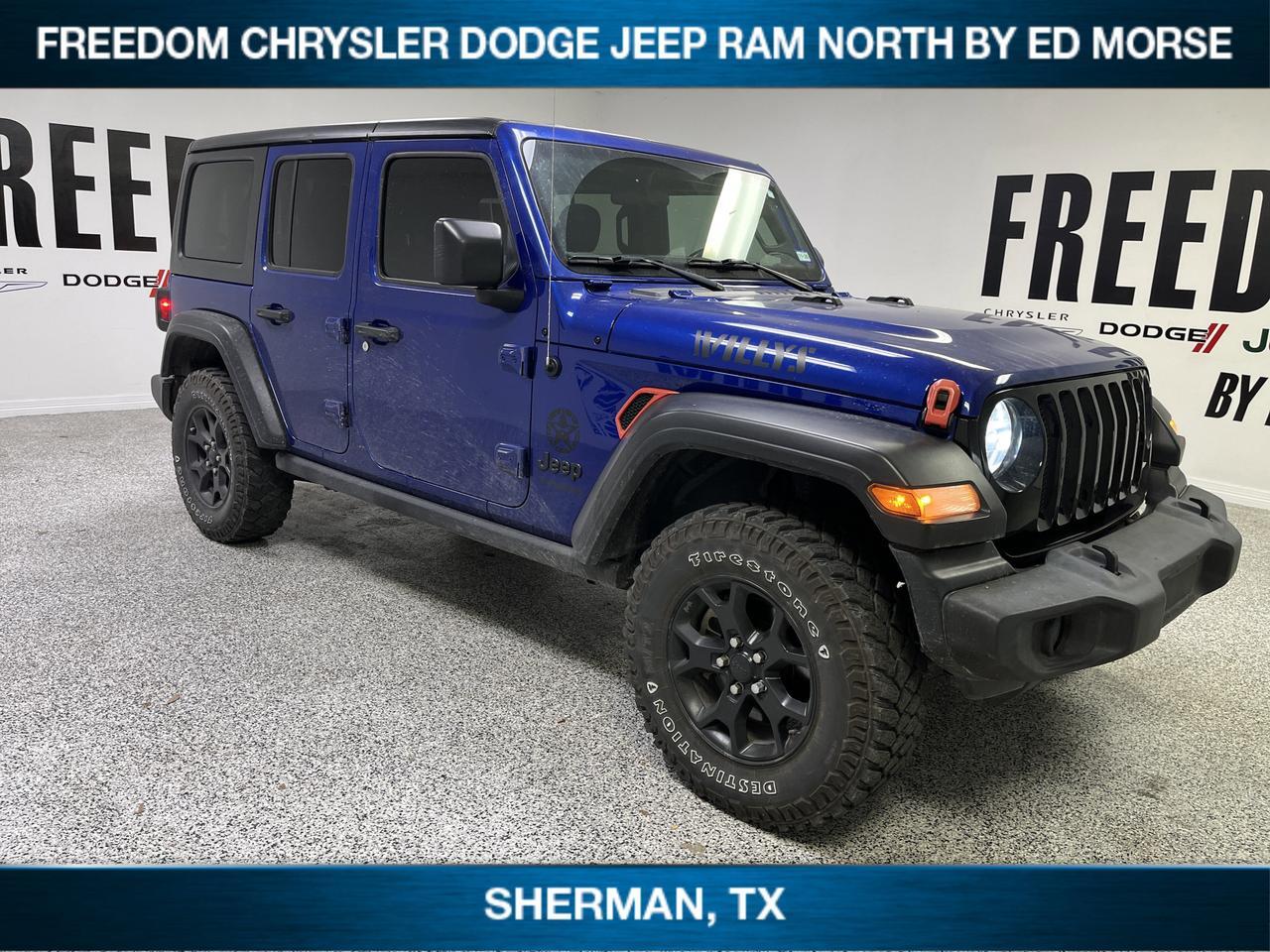 2020 Jeep Wrangler Unlimited Willys Sherman TX