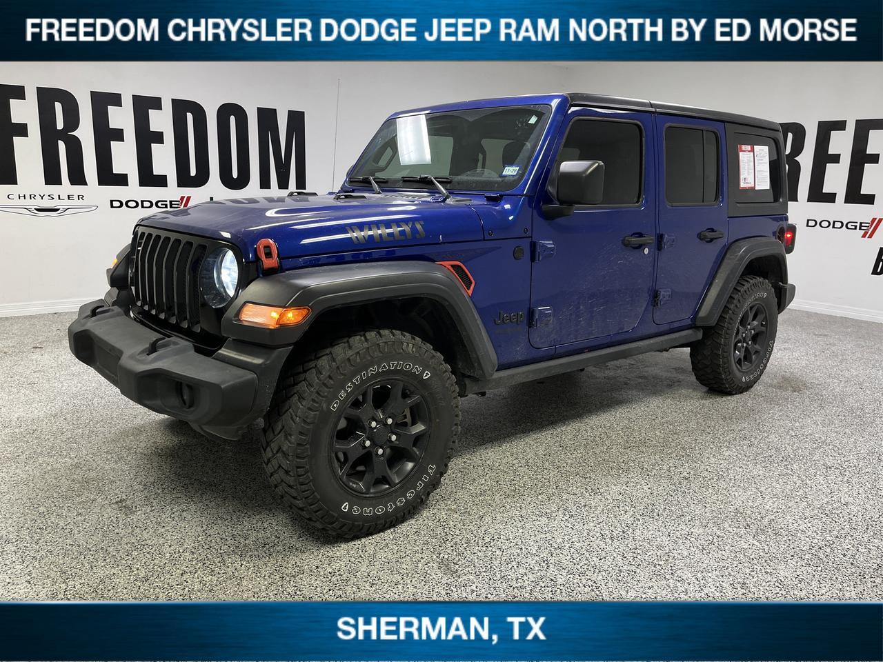 2020 Jeep Wrangler Unlimited Willys Sherman TX
