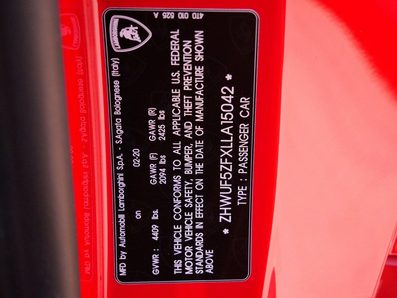 2020 Lamborghini Huracan EVO Base Base Lawrence KS
