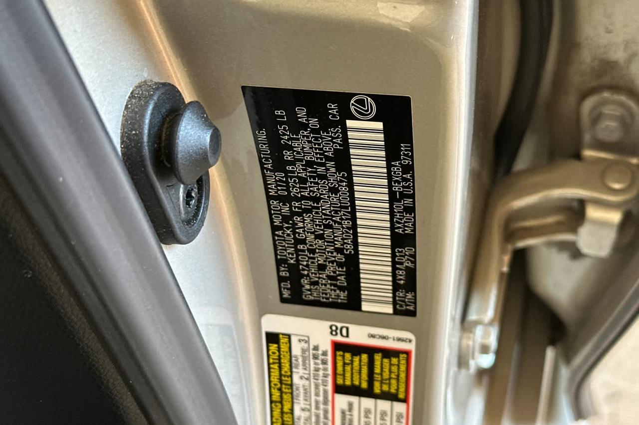 2020 Lexus ES Roseville CA