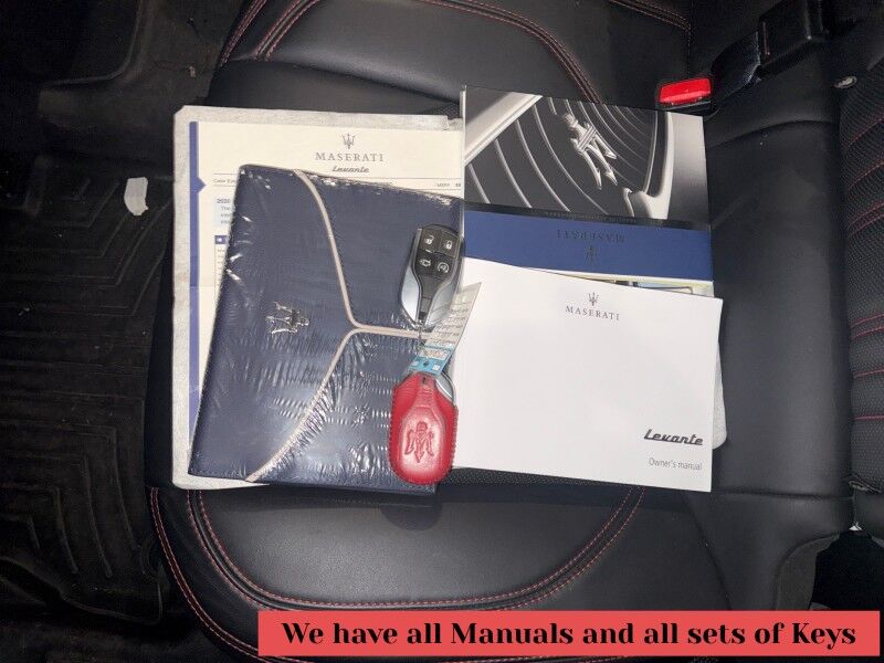 2020 Maserati Levante GranLusso AWD w/ Ermenegildo Zegna Silk Interior Appointments Arlington VA