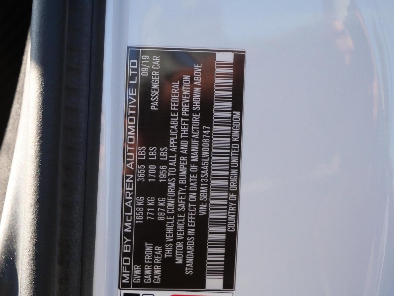 2020 McLaren 600LT Lawrence KS