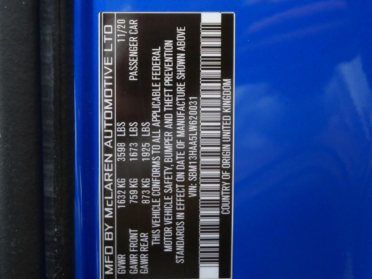 2020 McLaren 620R Lawrence KS