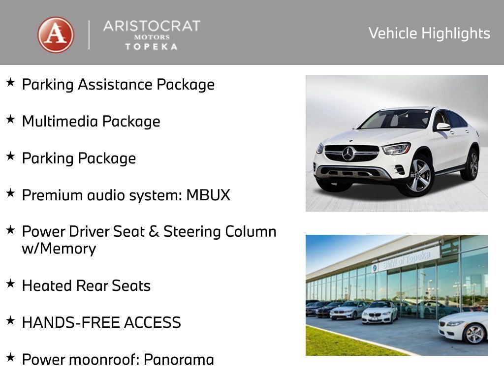 2020 Mercedes-Benz GLC GLC 300 Coupe San Clemente CA