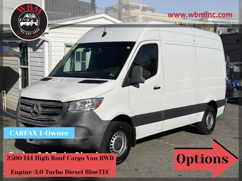 2020 Mercedes-Benz Sprinter Cargo 2500 170 V6 High Roof Crew Van RWD 2020 Mercedes-Benz Sprinter Cargo 2500 170 V6 High Roof Crew Van RWD