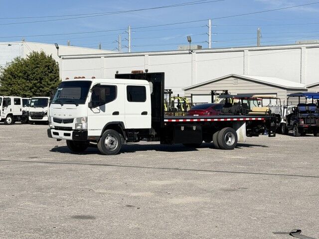 2020 Mitsubishi Fuso FE160GAS Crew Cab 15' BABCO steel flatbed Truck with 3,300lb. Lift Gate Miami FL 2020 Mitsubishi Fuso FE160GAS Crew Cab 15' BABCO steel flatbed Truck with 3,300lb. Lift Gate Miami FL