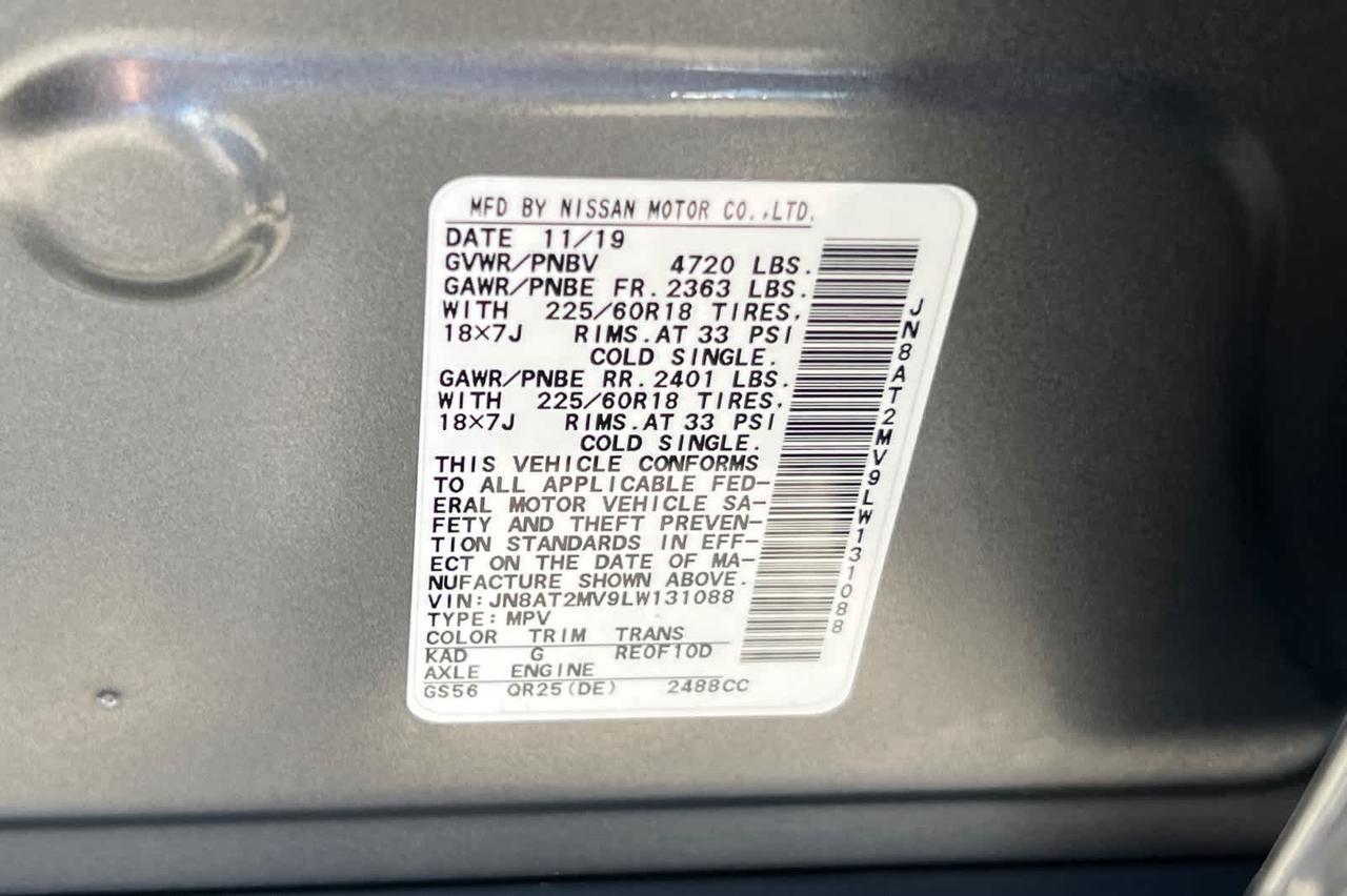2020 Nissan Rogue SV Roseville CA
