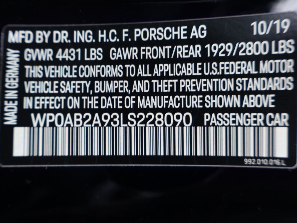 2020 Porsche 911 Carrera 4S San Clemente CA