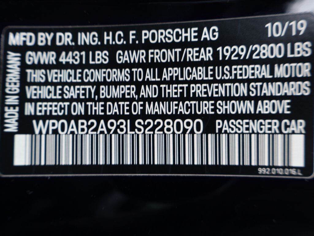 2020 Porsche 911 Carrera 4S San Clemente CA