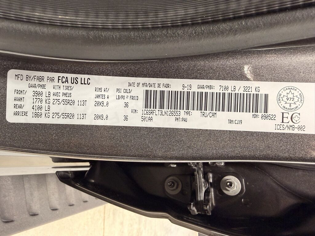 2020 Ram 1500 4x4 Crew Cab Sport Minocqua WI 2020 Ram 1500 4x4 Crew Cab Sport Minocqua WI