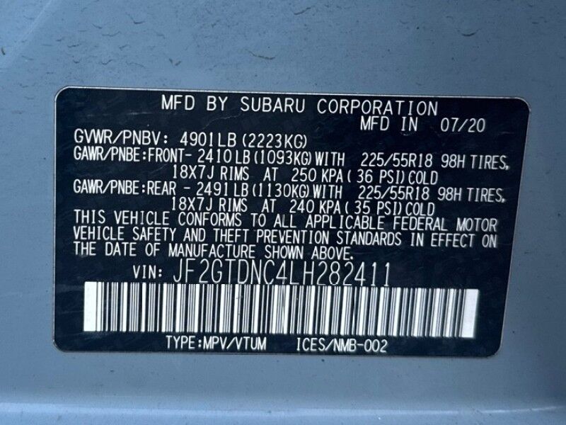 2020 Subaru Crosstrek Hybrid w/ Moonroof Package w/Navigation Arlington VA