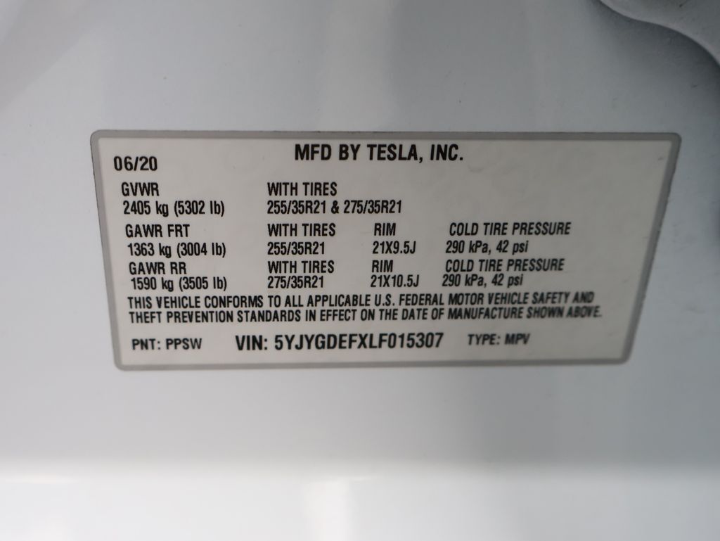 2020 Tesla Model Y Performance