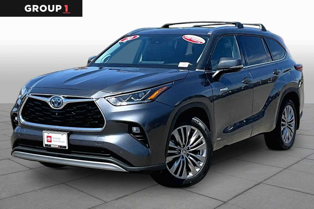 2020 Toyota Highlander Hybrid Platinum 2020 Toyota Highlander Hybrid Platinum