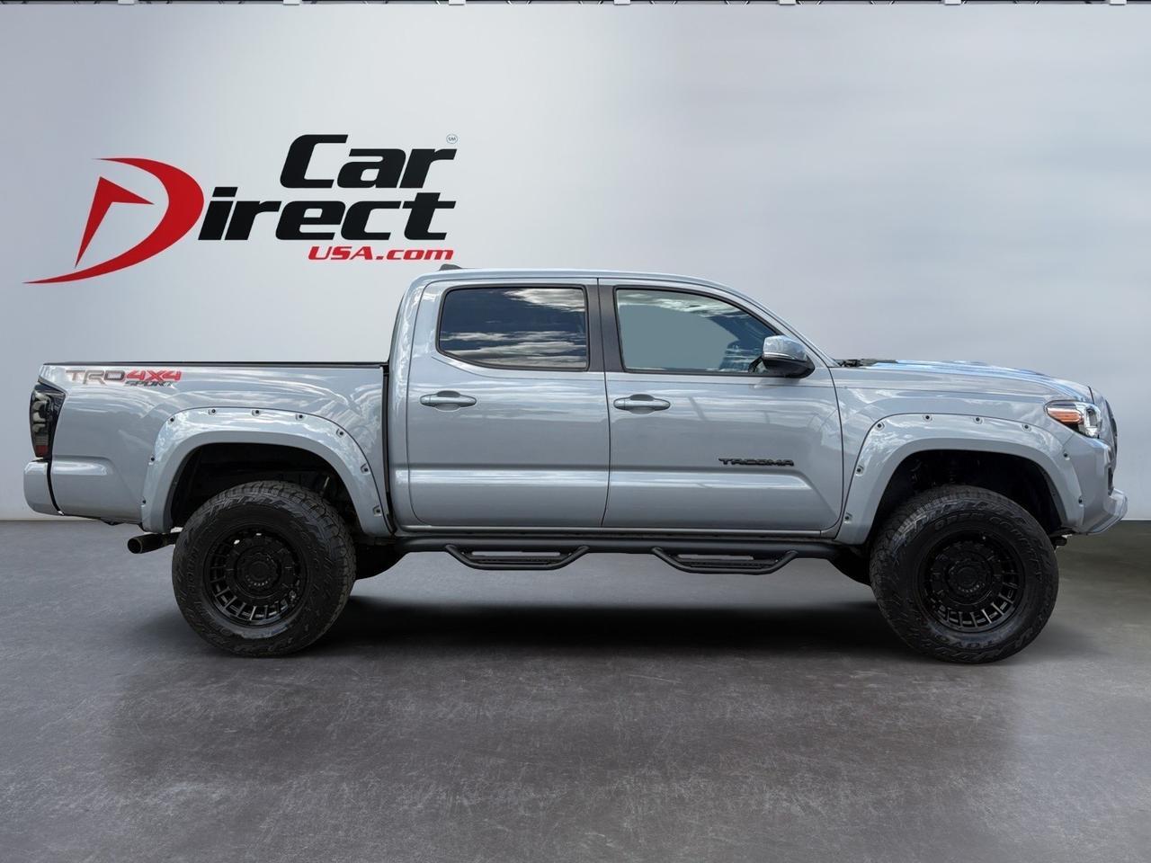2020 Toyota Tacoma 4WD TRD Sport, LIFTED, FENDER FLARES, RUNNING BOARDS, FRONT GRILL LIGHT BAR, LANE KEEP ASSIST, COLLISION ALERT, APPLE CARPLAY/ANDROID AUTO, CUSTOM FUEL WHEEL, LOW MILEAGE, CLEAN CARFAX, TAKE THIS TOYOTA HOME TODAY! Virginia Beach VA 2020 Toyota Tacoma 4WD TRD Sport, LIFTED, FENDER FLARES, RUNNING BOARDS, FRONT GRILL LIGHT BAR, LANE KEEP ASSIST, COLLISION ALERT, APPLE CARPLAY/ANDROID AUTO, CUSTOM FUEL WHEEL, LOW MILEAGE, CLEAN CARFAX, TAKE THIS TOYOTA HOME TODAY! Virginia Beach VA